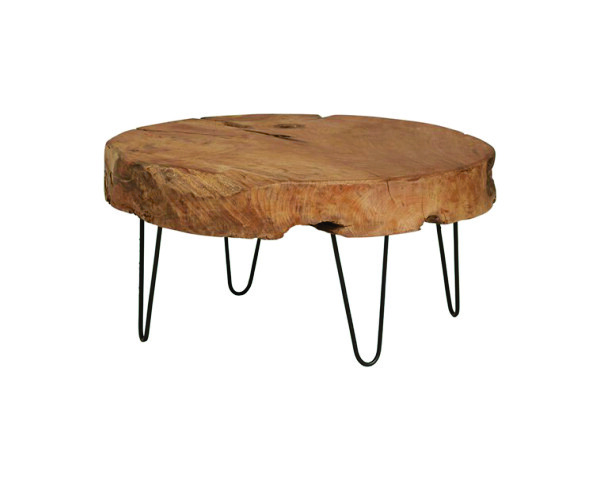 TABLE BASSE RONDE GREEN 80 CM
