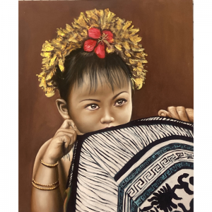 PEINTURE A L'HUILE ENFANT