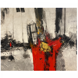 PEINTURE ACRYLIQUE ABSTRAITE