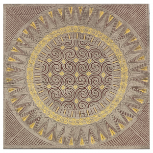 PANNEAU SCULPTÉ TORAJA CARRÉ