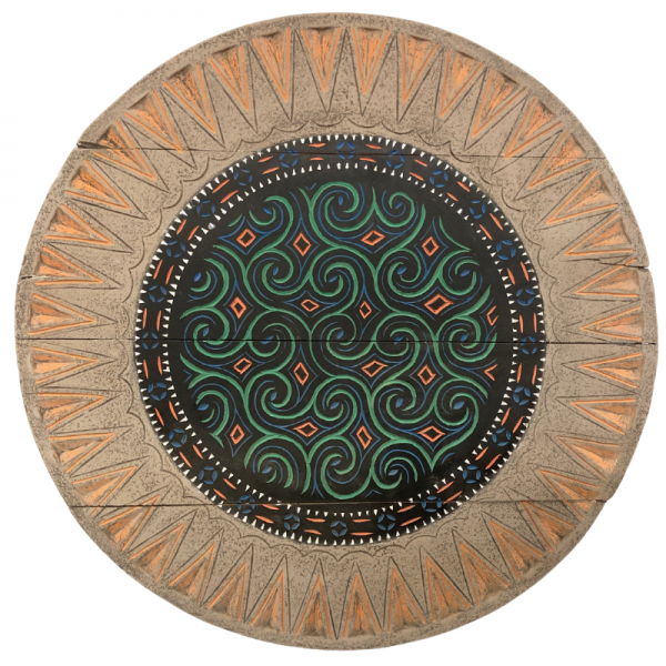 PANNEAU SCULPTÉ TORAJA 100 CM