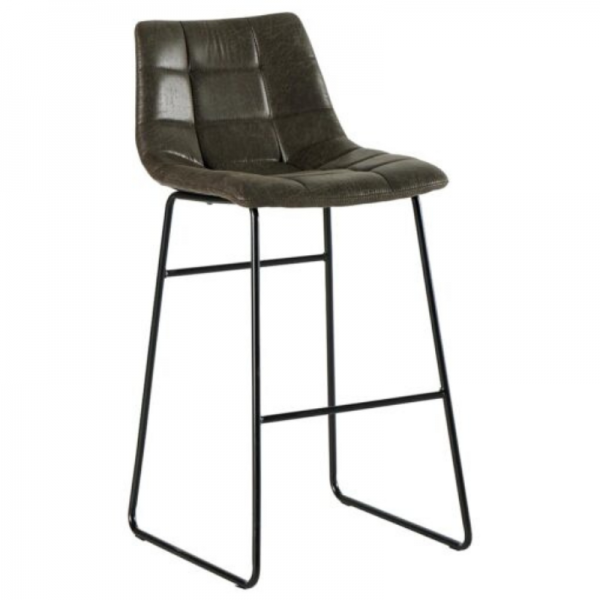 CHAISE DE BAR SATURNE ANTHRACITE