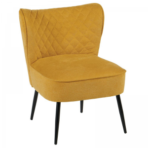 FAUTEUIL DEKA MOUTARDE
