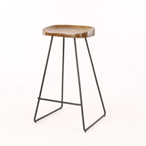 TABOURET EN ACACIA