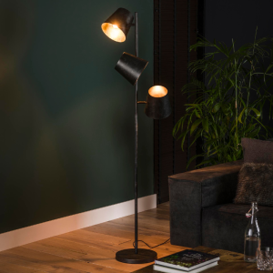 LAMPADAIRE KINETIC 3 ABATS-JOUR EN METAL
