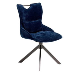 CHAISE BIORG TOURNANTE BLEUE