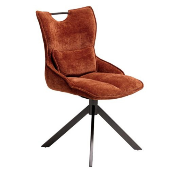 CHAISE BIORG TOURNANTE ROUILLE