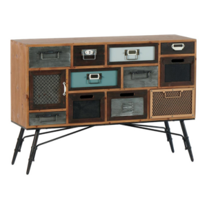 COMMODE DECO HAROLD 11 TIROIRS 1 PORTE