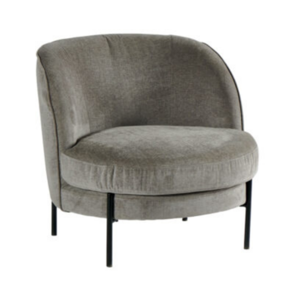 FAUTEUIL LEONI GRIS