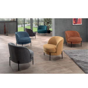 FAUTEUIL LEONI GRIS