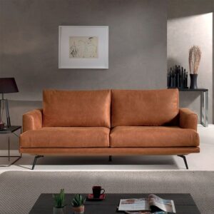 CANAPÉ ATRI HAVANE 3 PLACES