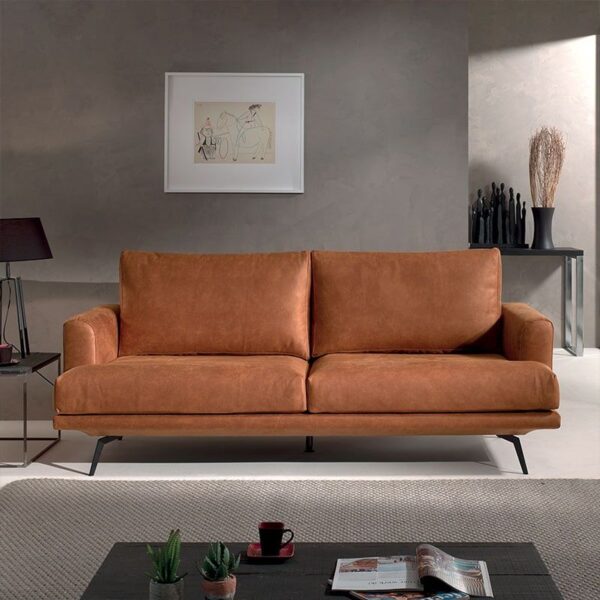 CANAPÉ ATRI HAVANE 3 PLACES