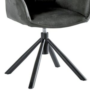 CHAISE TOURNANTE RITCHEY ANTHRACITE