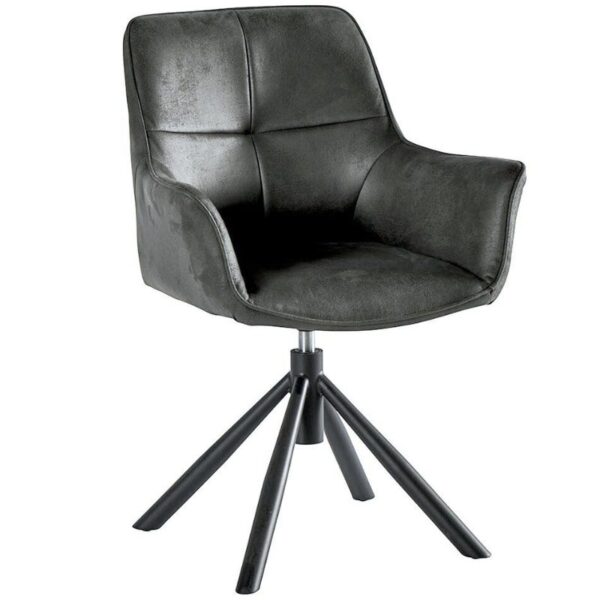 CHAISE TOURNANTE RITCHEY ANTHRACITE