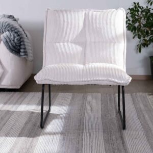 FAUTEUIL CALVIN BLANC