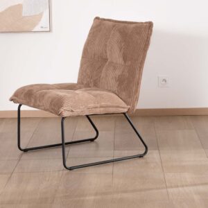 FAUTEUIL CALVIN CAMEL