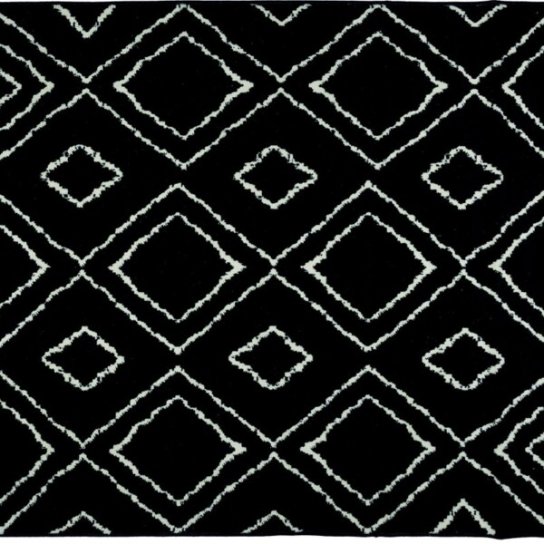 TAPIS GROOVE NOIR