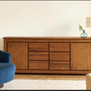 BUFFET DAVE EN TECK RECYCLÉ