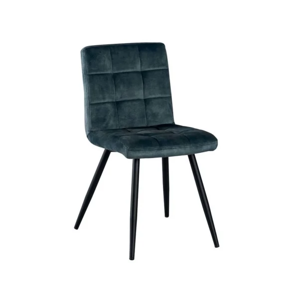 CHAISE FRANKLIN BLEU PÉTROLE