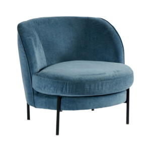 FAUTEUIL LEONI BLEU
