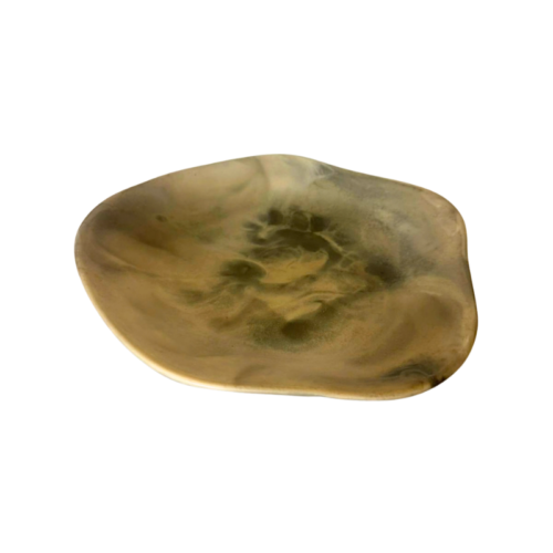 ASSIETTE EN RÉSINE BÉATRICE