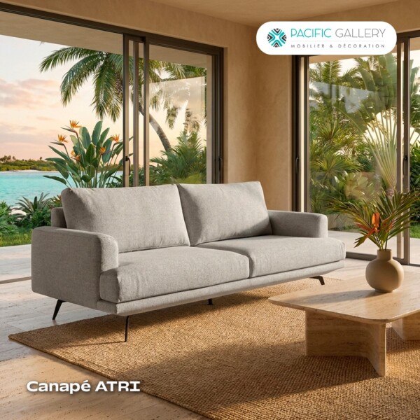 CANAPÉ ATRI GRIS