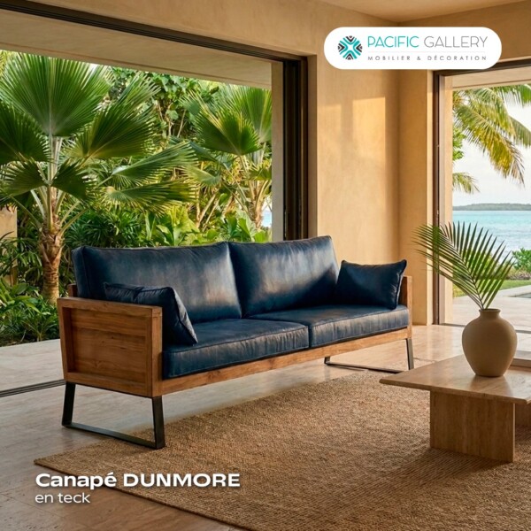 CANAPÉ DUNMORE EN TECK