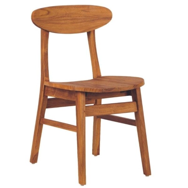 CHAISE EN TECK VERNIE