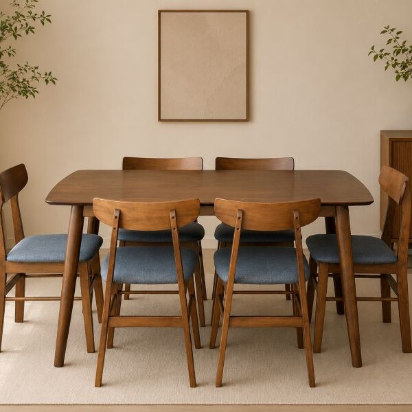 TABLE MARTIN ET SES 6 CHAISES