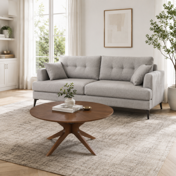 TABLE BASSE RONDE HILDA