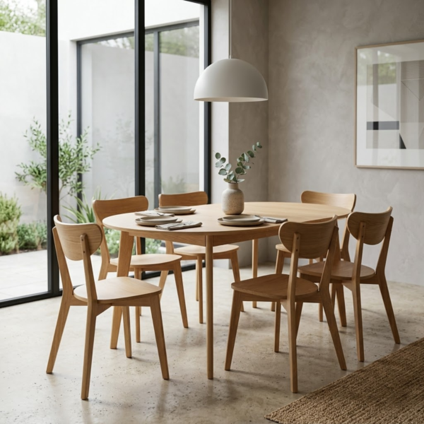 TABLE RONDE EXTENSIBLE ALMA