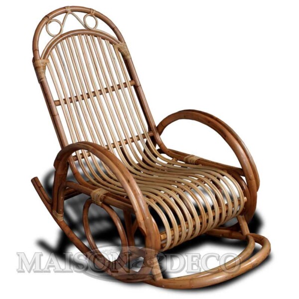 ROCKING CHAIR EN ROTIN