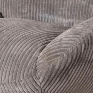 FAUTEUIL PIVOTANT BISSET GRIS