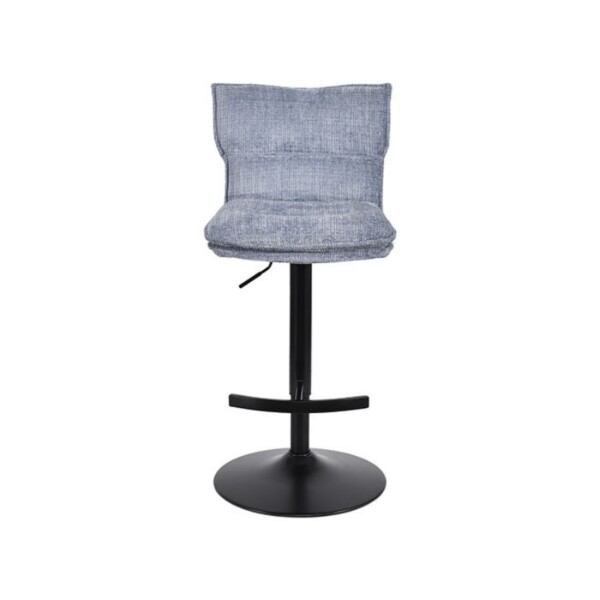 CHAISE DE BAR RÉGLABLE TOPLEY GRIS/BLEU